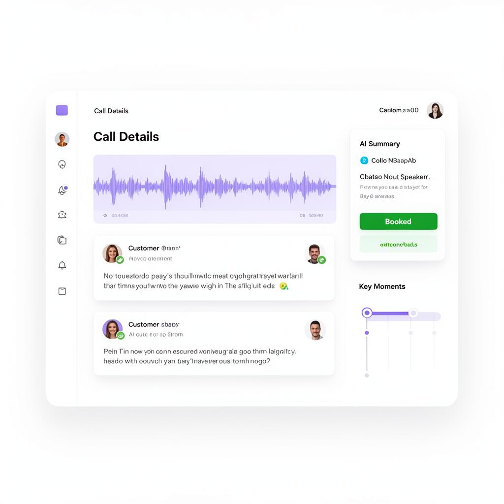 Every call, transcribed and searchable